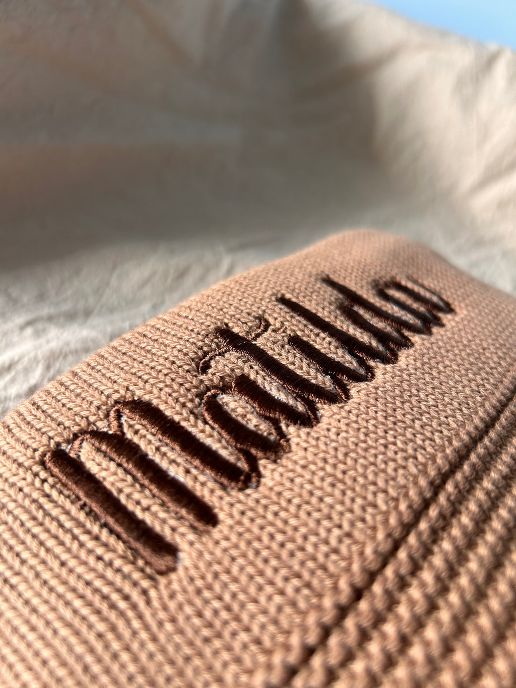 100% cotton baby blankets - embroidered