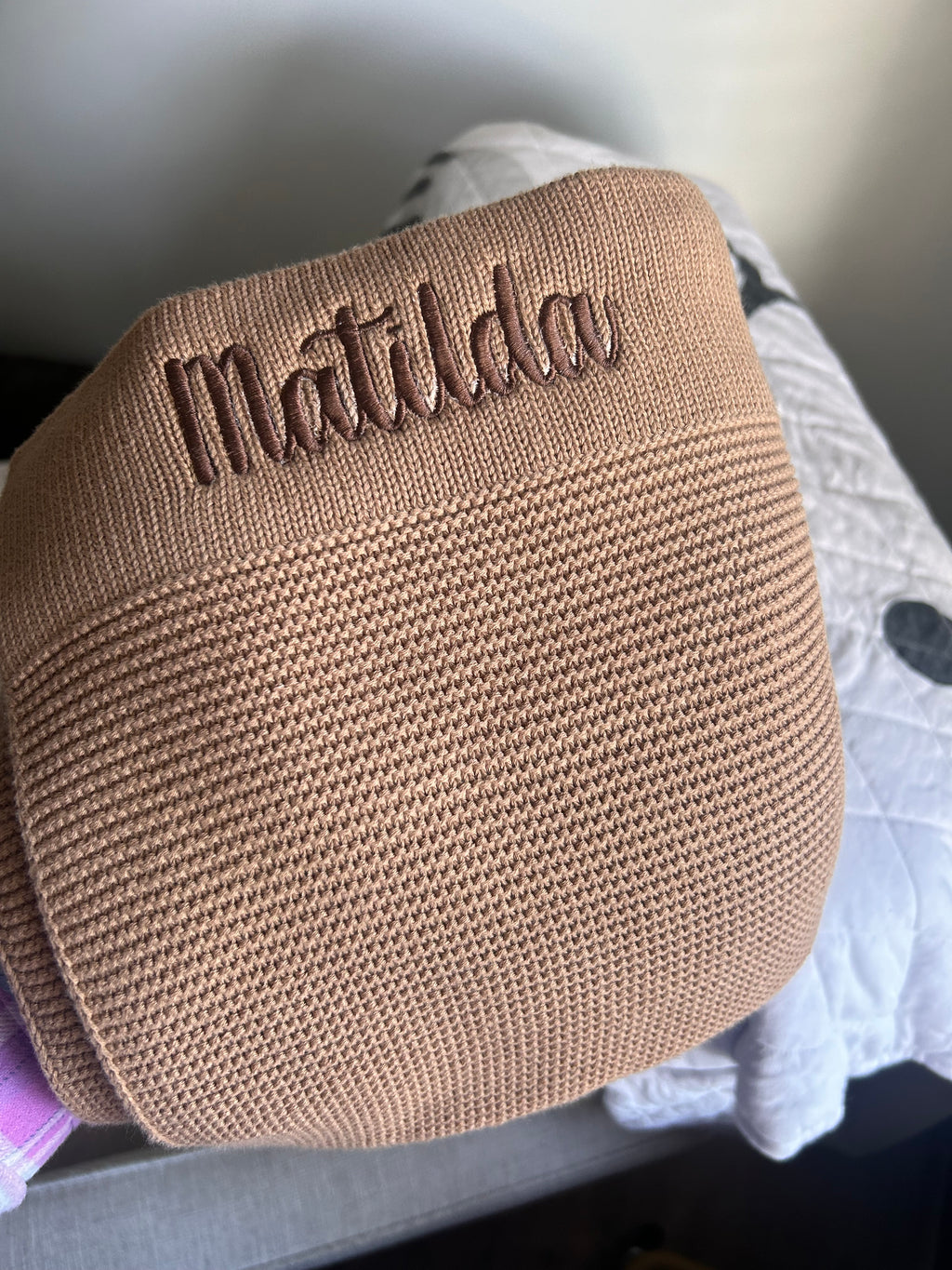 100% cotton baby blankets - embroidered