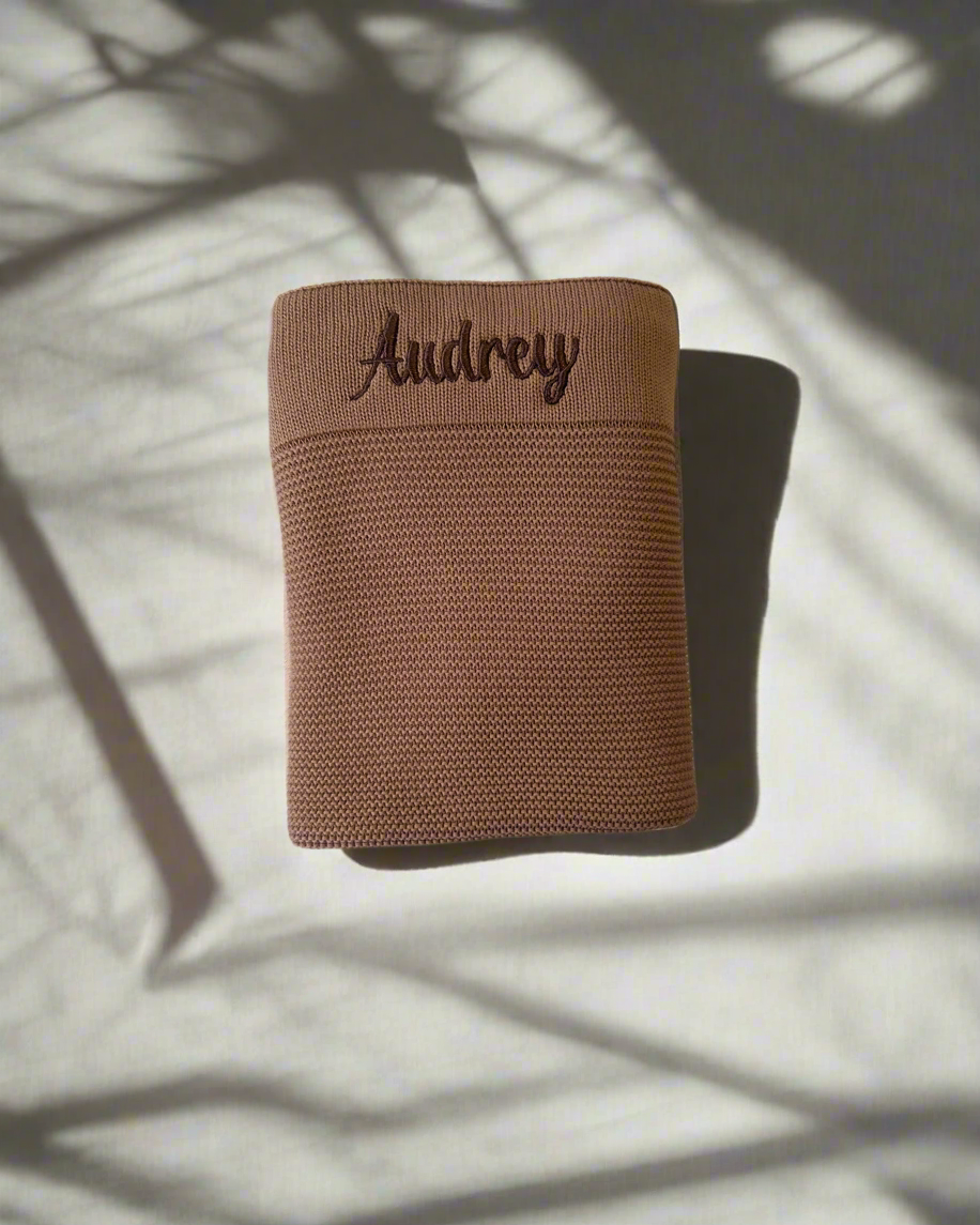 100% cotton baby blankets - embroidered