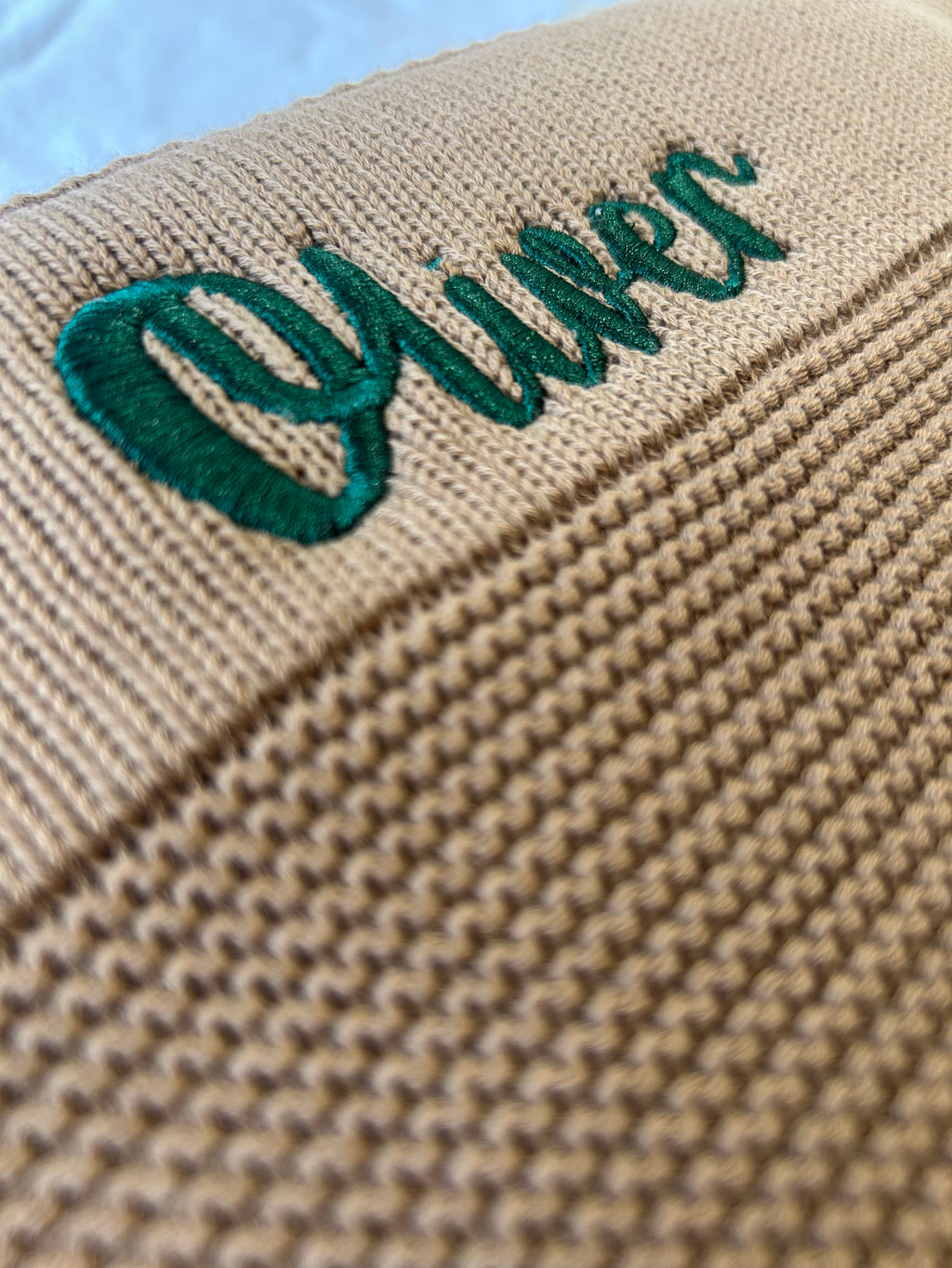 100% cotton baby blankets - embroidered