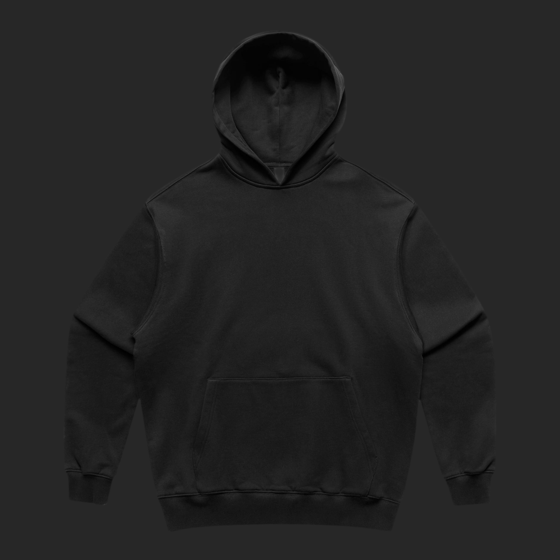 Heavyweight hoodie - black