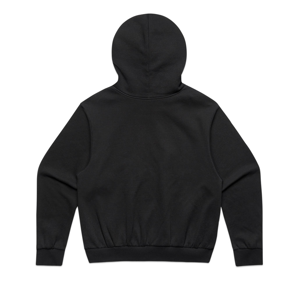 Box fit hoodie - black