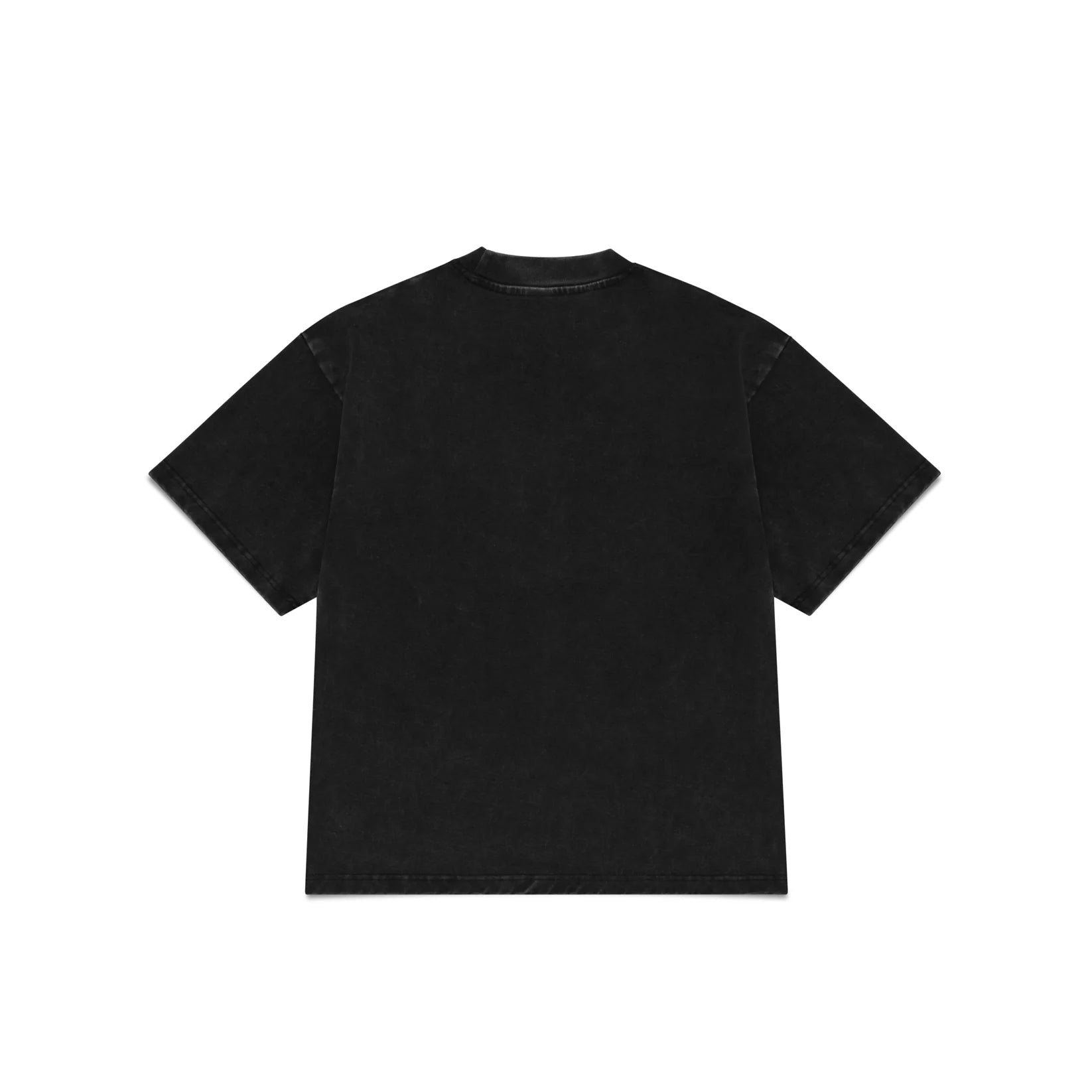 HEAVY WASHED BOX TEE - CARBON