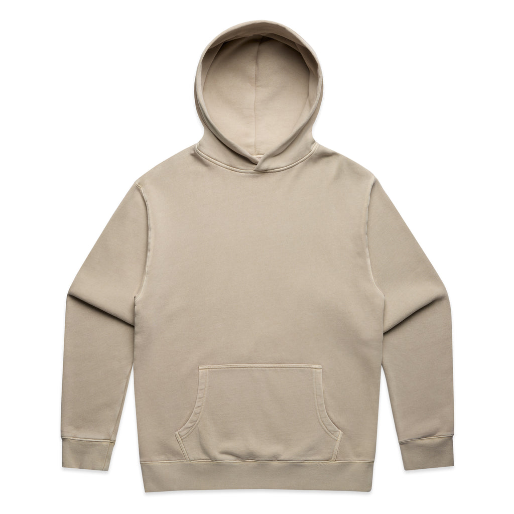 Relaxed mid weight hoodie - taupe