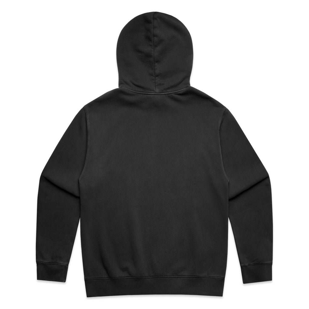 Relaxed mid weight hoodie - faded black