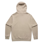 Relaxed mid weight hoodie - taupe