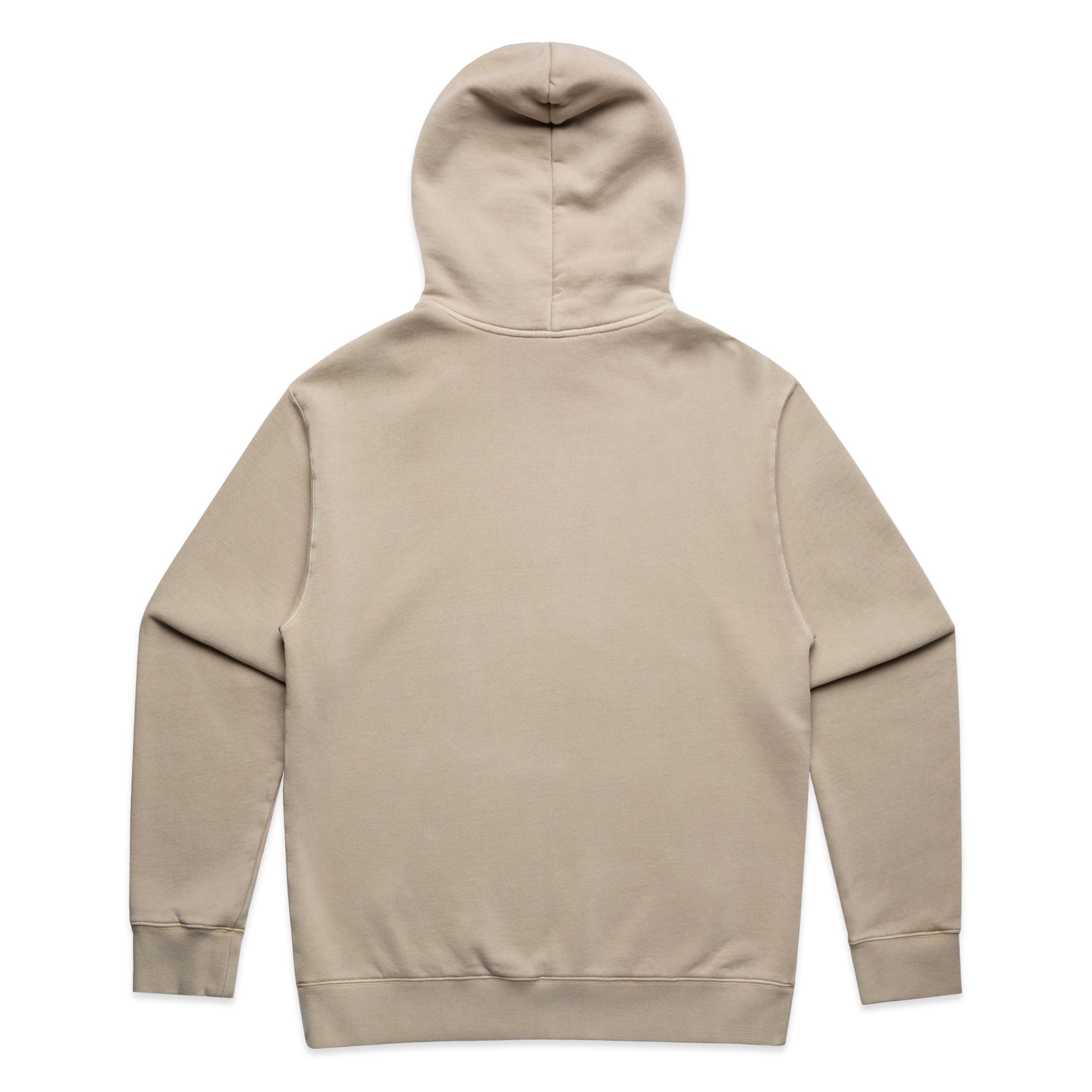 Relaxed mid weight hoodie - taupe