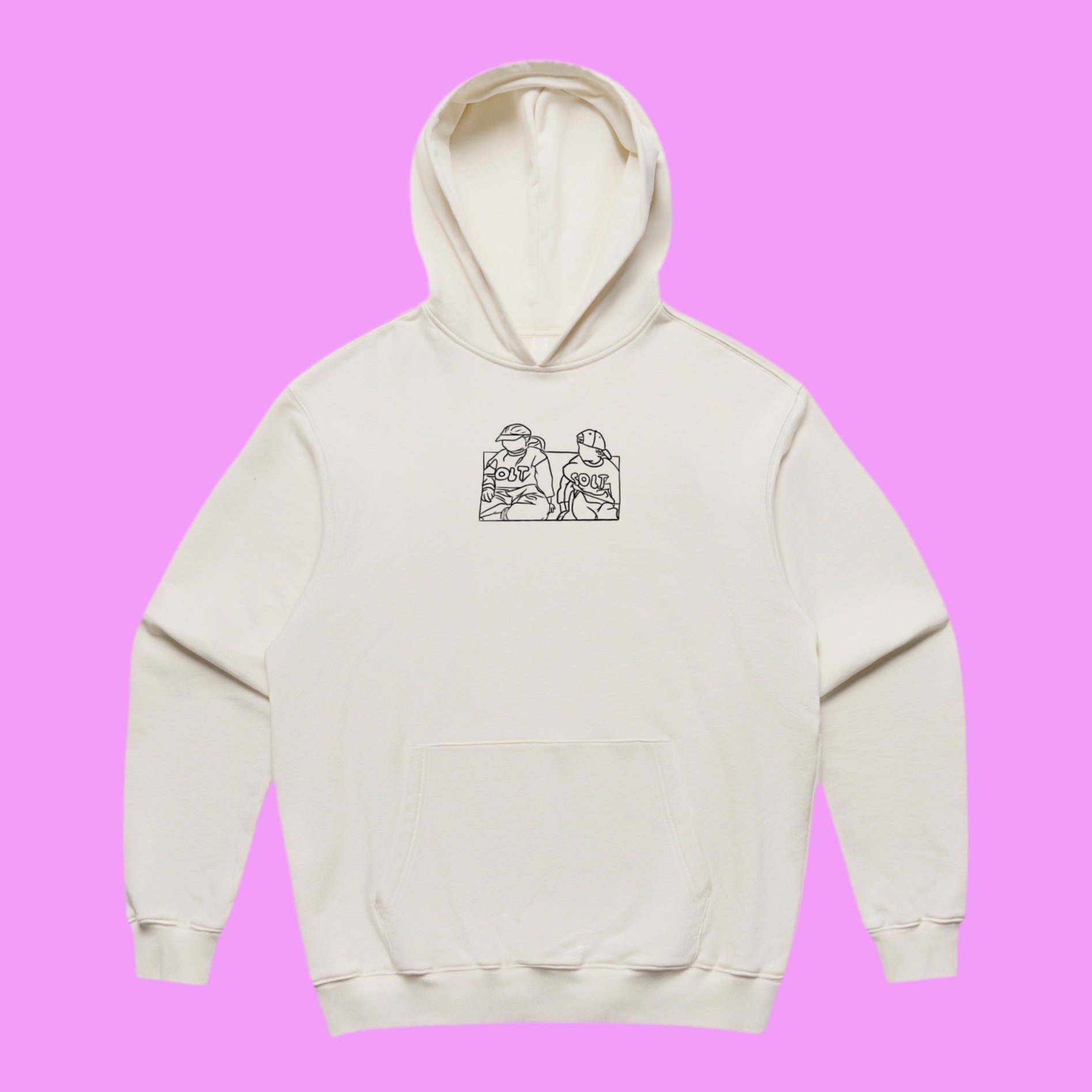Photo Line Art - Heavyweight Hoodie
