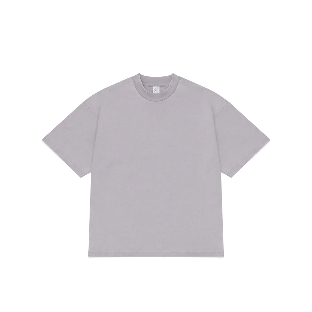 HEAVY WASHED BOX TEE - POWDER