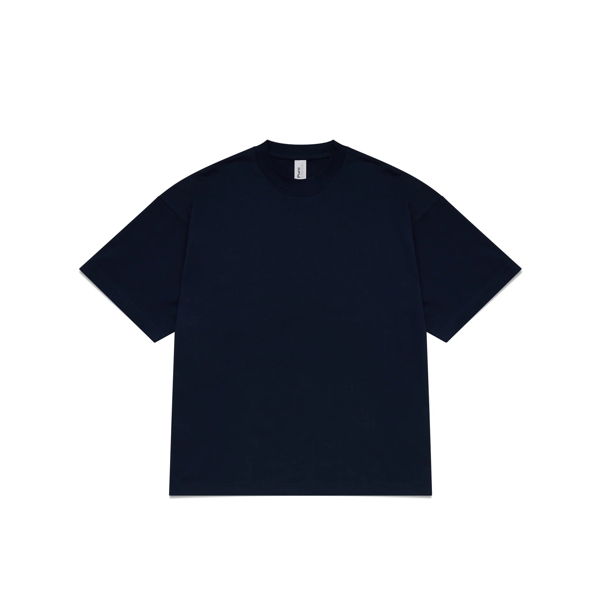 HEAVY BOX TEE - NAVY