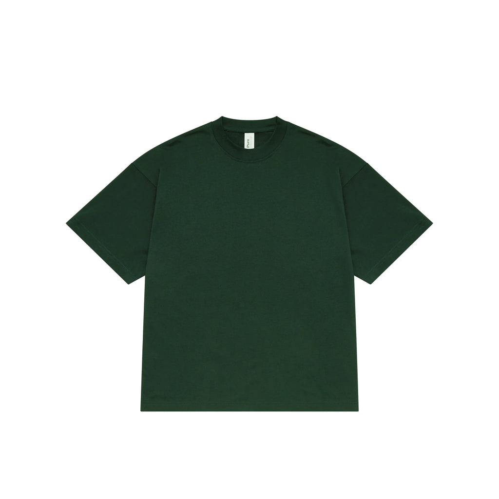 HEAVY BOX TEE - FOREST