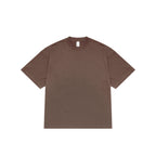 HEAVY BOX TEE - BROWN