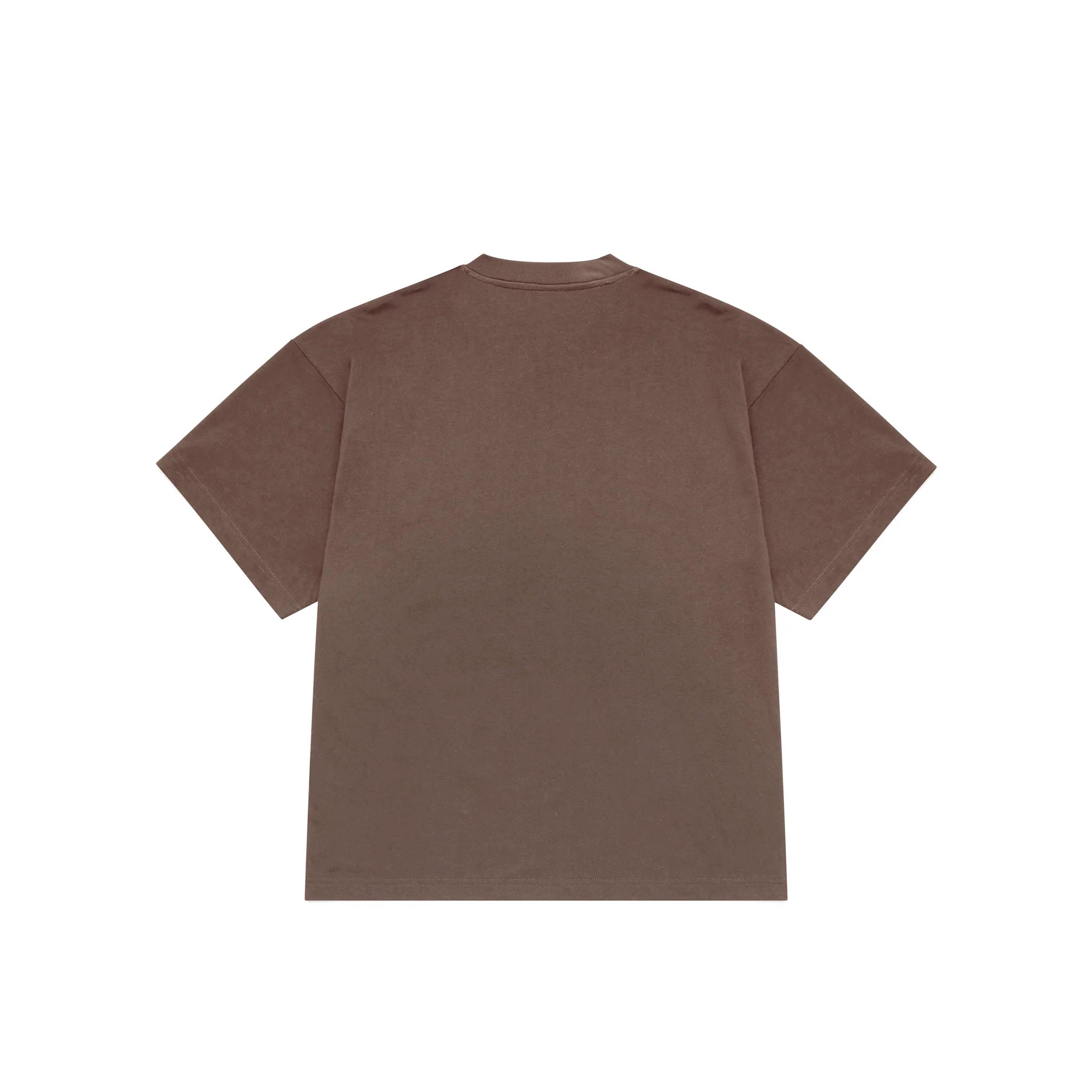 HEAVY BOX TEE - BROWN