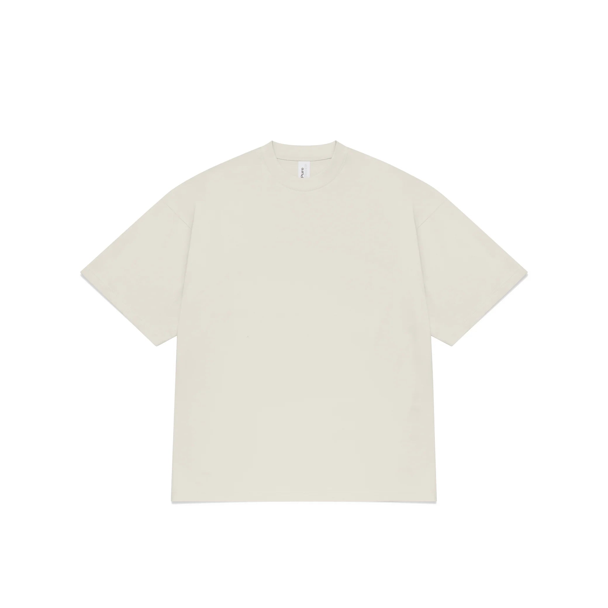 HEAVY BOX TEE - BONE